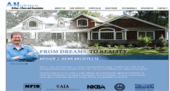 Desktop Screenshot of ajharchitect.com